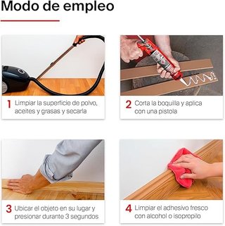 fischer Anclaje Total | Adhesivo de Montaje Híbrido | Agarre en 3 s & Curado 24–48 h