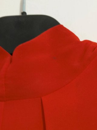 Vestito Igi&co rosso con collana