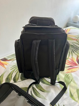 Mochila Sobredepósito Moto Richa Negra