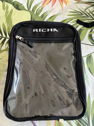 Mochila Sobredepósito Moto Richa Negra