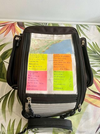 Mochila Sobredepósito Moto Richa Negra