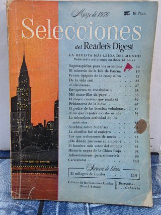 52 libros Selecciones del Reader's Digest antiguos