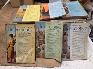 52 libros Selecciones del Reader's Digest antiguos