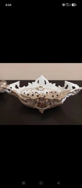 Centrotavola Bassano Ceramica Fiorita