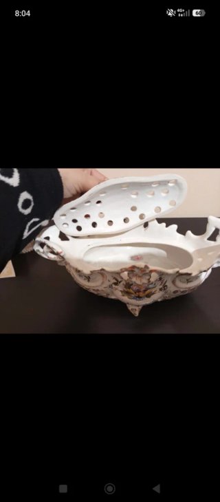 Centrotavola Bassano Ceramica Fiorita
