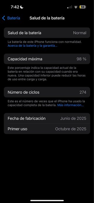 iPhone 16 128GB Negro