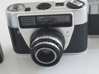 Lote 5 Cámaras Analógicas Kodak, Voigtlander, Werl