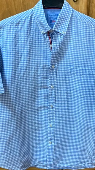 Camisa Paul & Shark manga corta cuadros