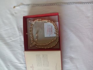Collar y pendientes perlas Majorica