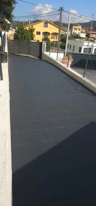 Hormigón impreso para exteriores