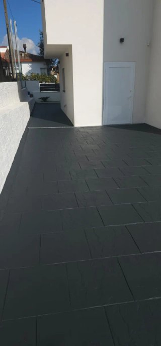 Hormigón impreso para exteriores