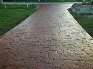 Hormigón impreso para exteriores