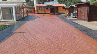 Hormigón impreso para exteriores