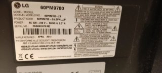 Televisión LG 60 pulgadas