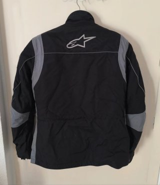Conjunto Moto Alpinestars Mujer Negro/Gris