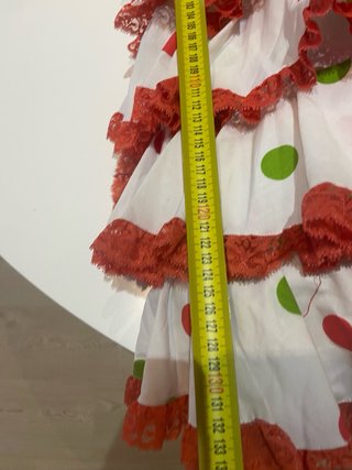 134 Vestido de gitana con lunares