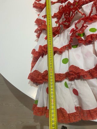 134 Vestido de gitana con lunares