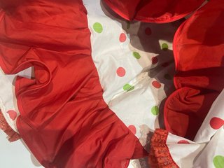 134 Vestido de gitana con lunares