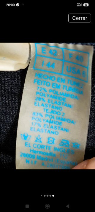 Bañador Énfasis Negro Talla L/42