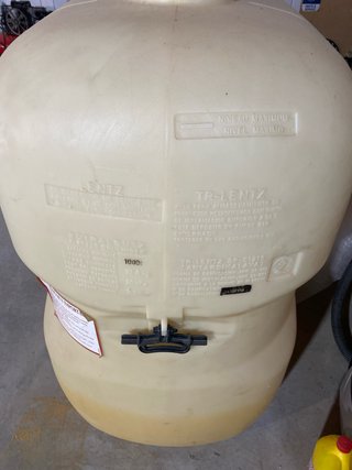 Depósito gasoil 1000L con motor