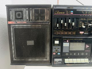 Lanico L-818E Boombox Cassette 1980s