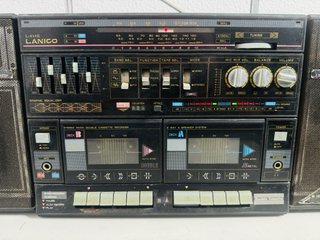 Lanico L-818E Boombox Cassette 1980s