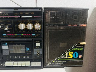 Lanico L-818E Boombox Cassette 1980s