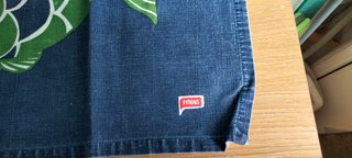 Paños de cocina vintage FINDUS pez azul/verde