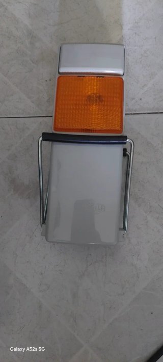 2 Balizas de emergencia Hella de los años 80.