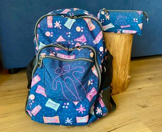 Mochila + estuche Totto Dulces