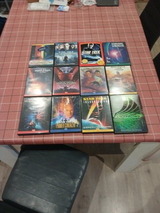 Lote 12 DVDs Star Trek (Español)