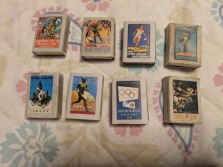 Cajas de Cerillas Olímpicas - Colección.años 60