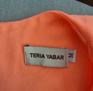 Vestido Coral Teria Yabar Talla M