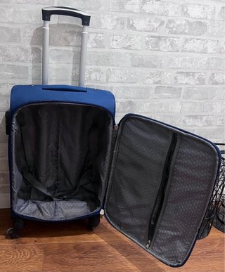 Maleta de cabina azul Terrae