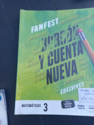 Matemáticas 3, Segundo Ciclo Primaria, FanFest