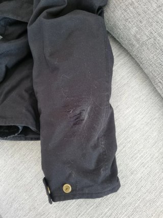 Chaqueta Garibaldi Moto Negra