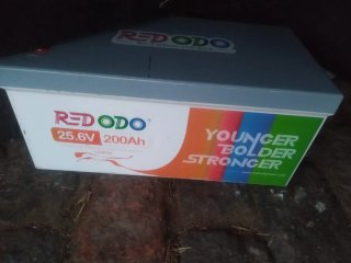 Batería RED DODO 25.6V 200Ah LiFePO4