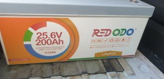 Batería RED DODO 25.6V 200Ah LiFePO4