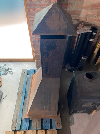 Chimenea Barbacoa Metálica