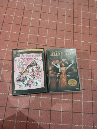DVDs My Fair Lady y Hello Dolly!
