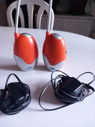 Vigilabebés Chicco Naranja y Plata