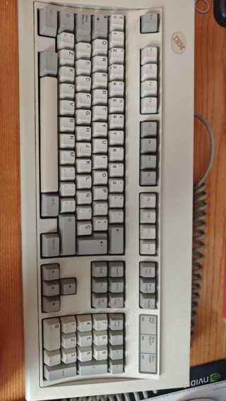 Teclado IBM Model M 1985 Beige/Gris