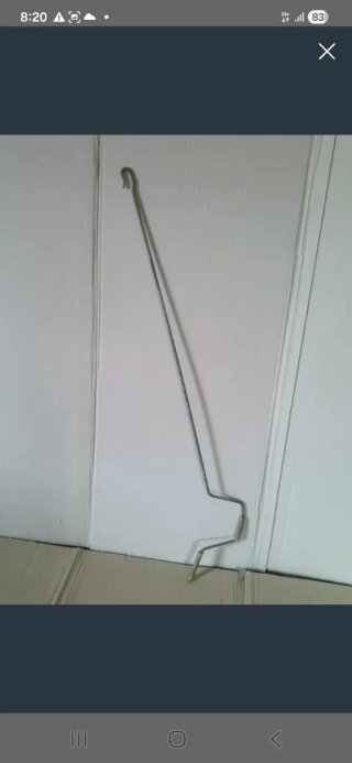 Palo para toldo de metal