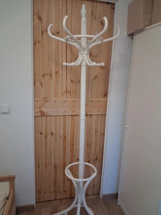 Perchero Thonet Blanco Metal