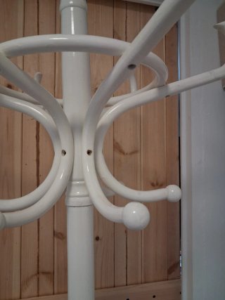 Perchero Thonet Blanco Metal