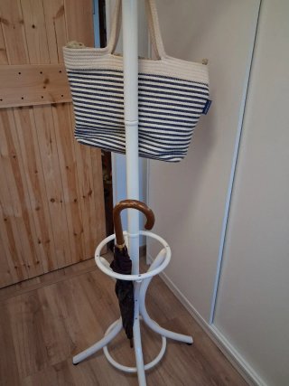 Perchero Thonet Blanco Metal
