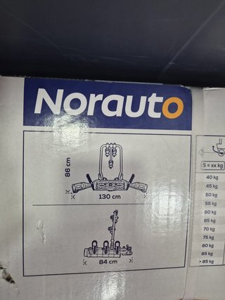 Portabicicletas Norauto E-Fit 100-3, Nuevo.