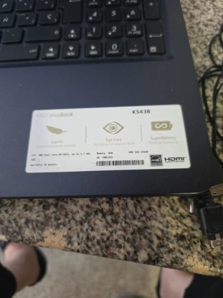 Portatile Asus Marrone/Grigio