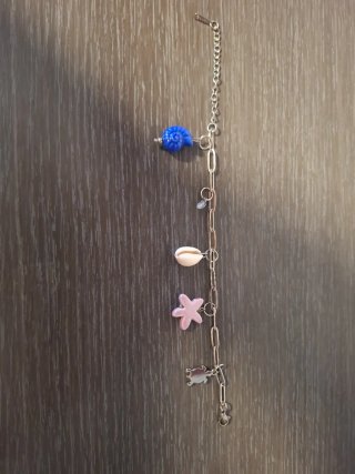Pulsera conchas y estrellas