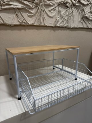 Organizador con cajón y bandeja